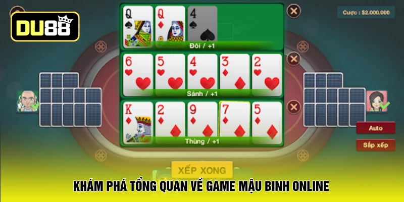 Khám phá tổng quan về game mậu binh online