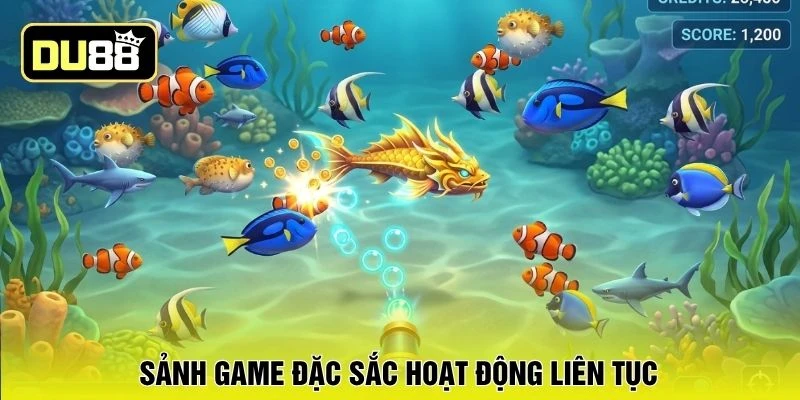 Sảnh game đặc sắc hoạt động liên tục