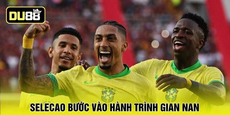 Selecao bước vào hành trình gian nan