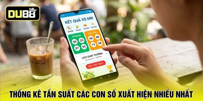 Thống kê tần suất các con số xuất hiện nhiều nhất